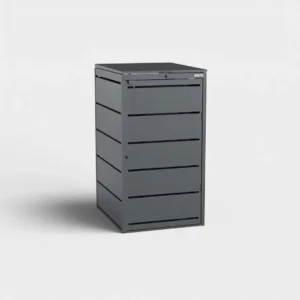 Cache-Poubelle Acier 240L — Entrée Enfin Propre